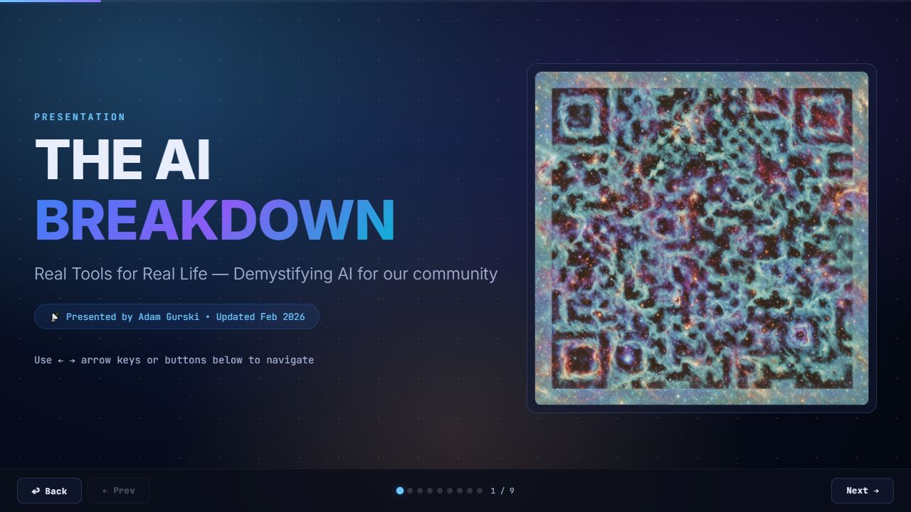 AI 101 presentation preview